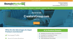 Desktop Screenshot of creatorsgroup.com