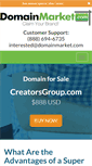 Mobile Screenshot of creatorsgroup.com